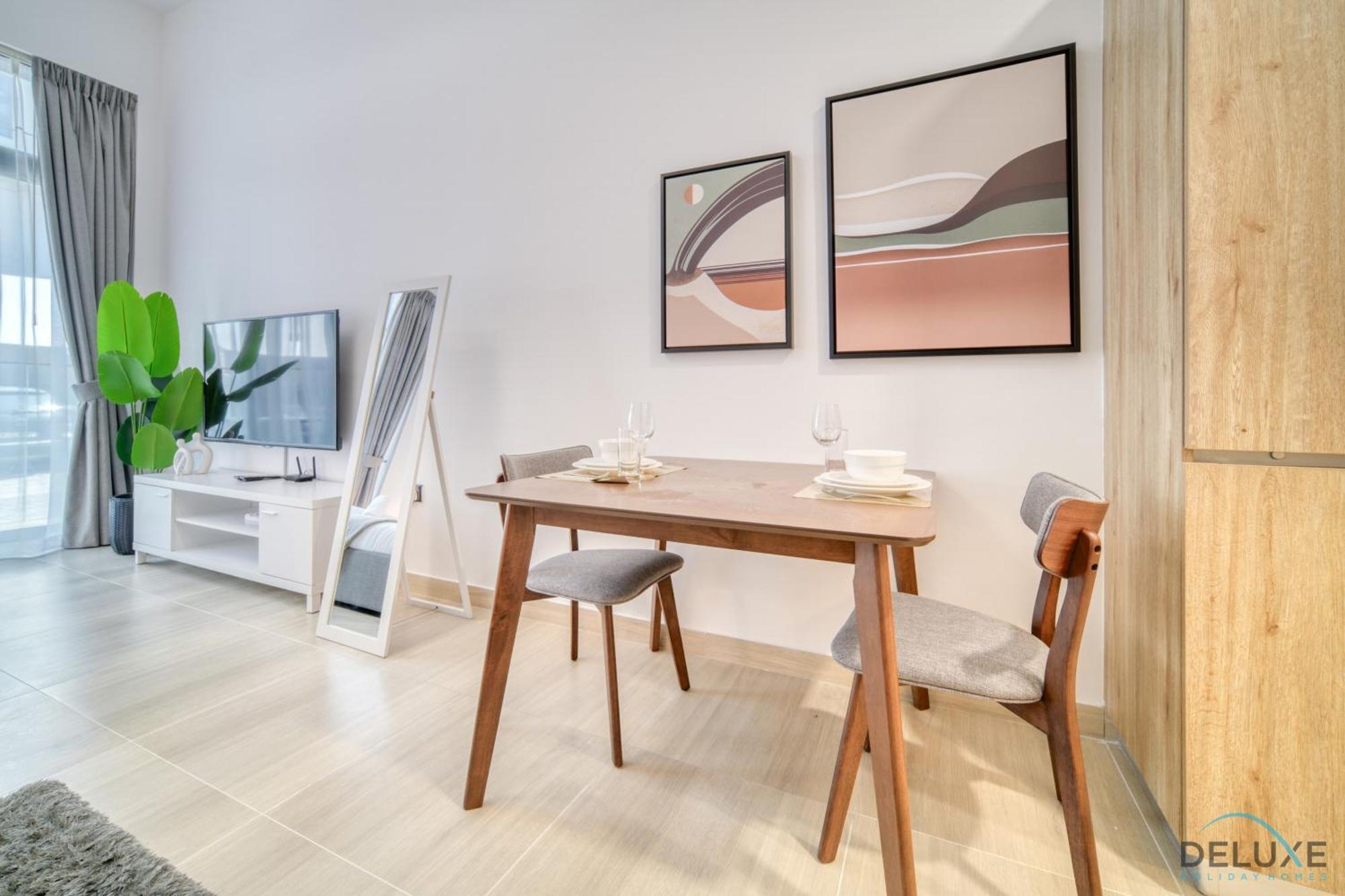 Relaxing Studio At Pantheon Elysee Ii Jvc By Deluxe Apartment Dubai