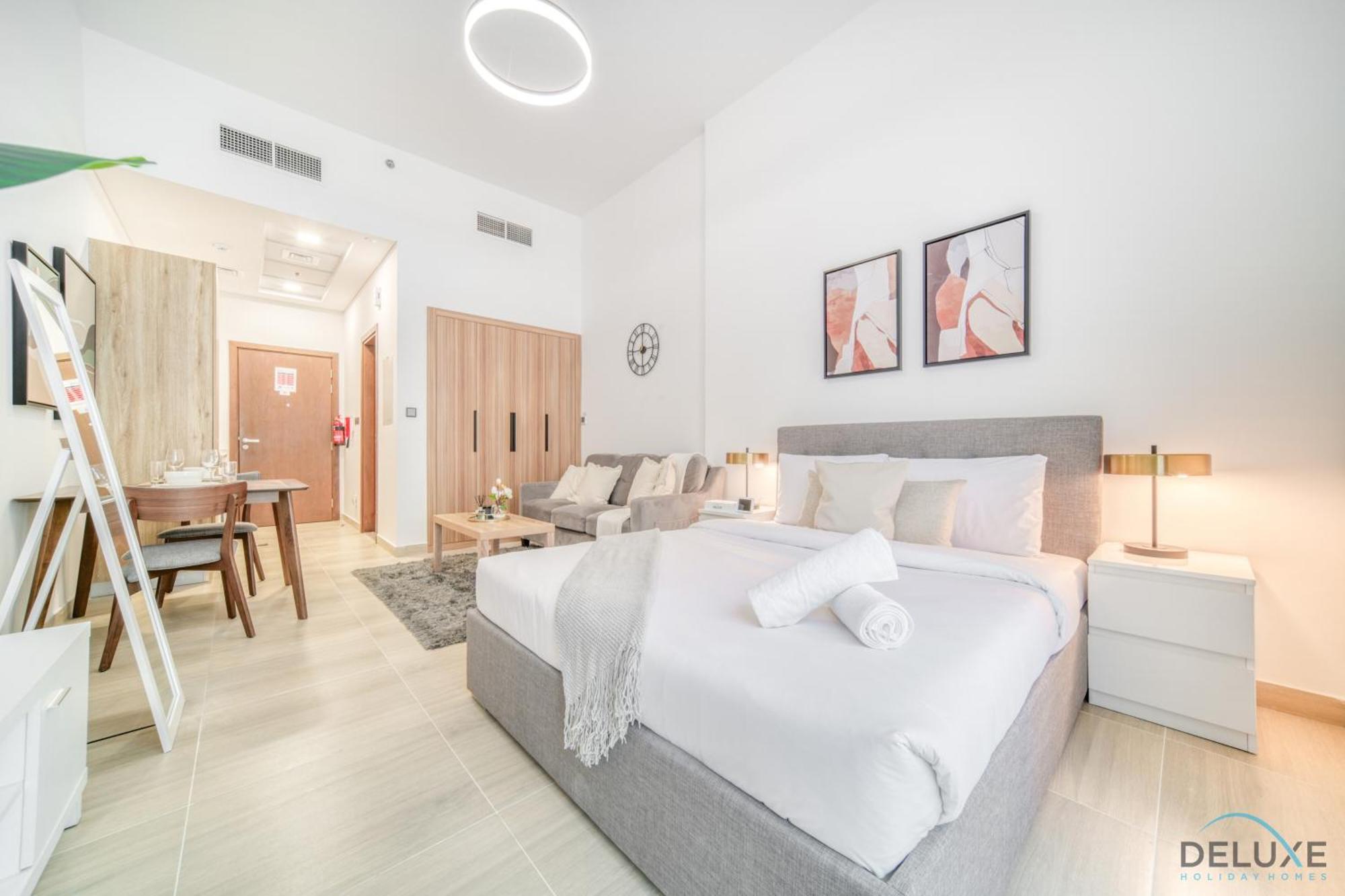Apartment Relaxing Studio At Pantheon Elysee Ii Jvc By Deluxe Dubai